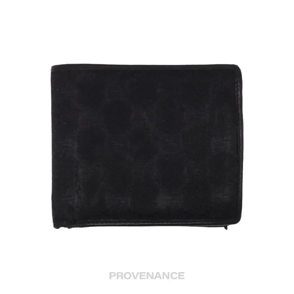 🔴 Gucci GG Bifold Wallet - Black GG Canvas